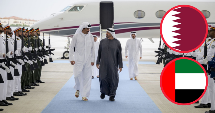 Amir Sheikh Tamim Arrives In Abu Dhabi For High-Level Talks With President Mohamed Bin Zayed